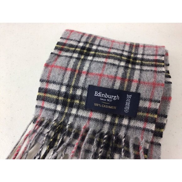 Edinburgh Cashmere Scarf Mens One Size - Picture 3 of 5